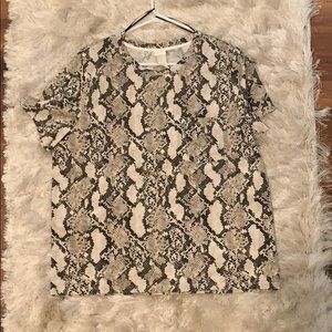 Snake Skin Tee